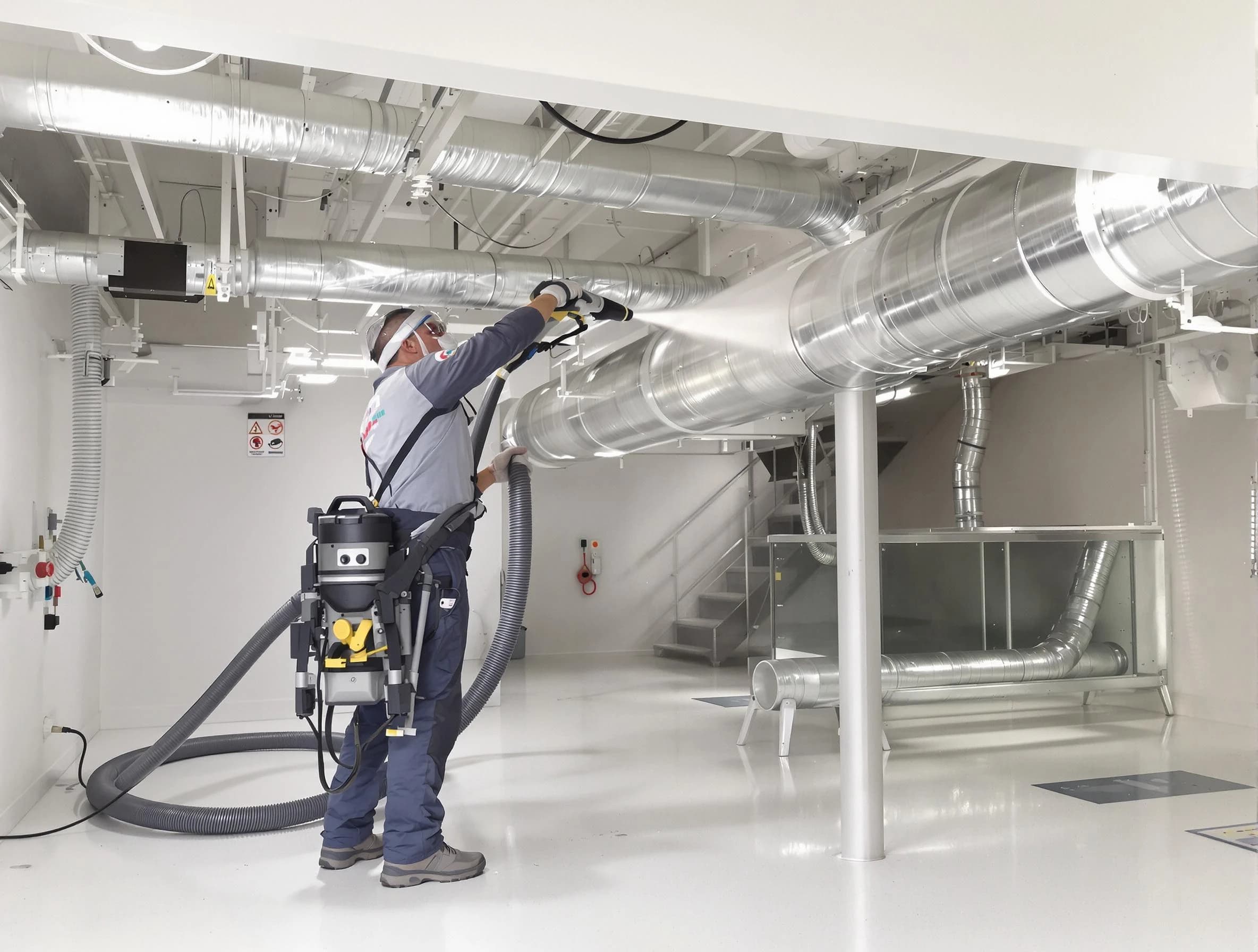Professional central duct cleaning by Lawrence Air Duct Cleaning in Lawrence