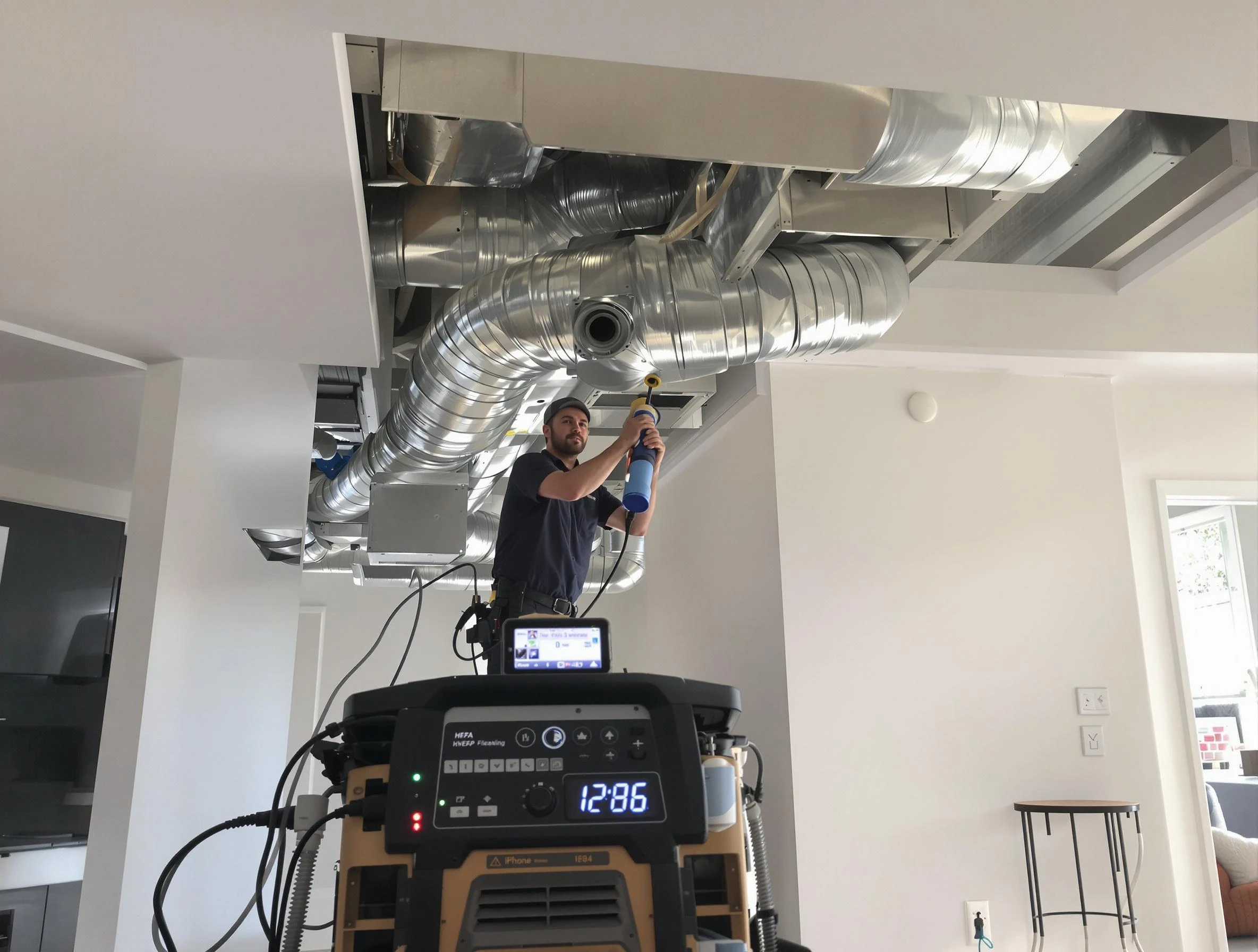 Advanced pure air duct cleaning by Lawrence Air Duct Cleaning in Lawrence